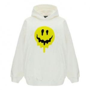 Толстовка drip peace hoodie large fit 'white' Balenciaga, белый