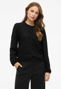 Блуза VILA VIMADURA RUNDHALS, Black Beauty/Anthracite