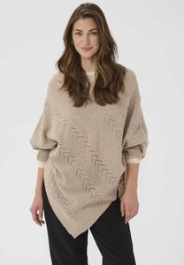 Джемпер Cream HOLIDAY PONCHO, Cobblestone Melange/Grey