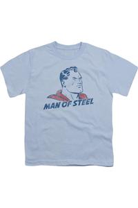 Футболка с коротким рукавом для мальчиков Superman The Man Gildan, светло-голубой