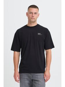 BLEND Футболка с круглым вырезом BHM Floa черного цвета