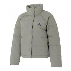 Пуховики и пальто женские Adidas, оливковый