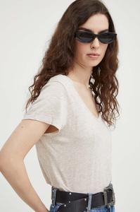 Футболка T-shirt Mc Col U American Vintage, бежевый