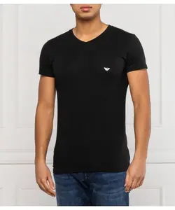 Футболка Slim fit Emporio Armani, черный