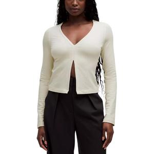 Флисовая футболка ModalFleece для женщин Lululemon, белый