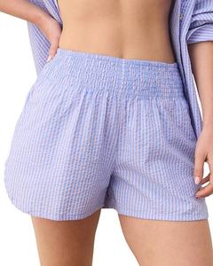 Калифорнийские шорты из ткани в полоску Marine Layer, фиолетовый