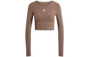 Рубашка с длинным рукавом adidas Originals, коричневый