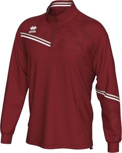 Мужская толстовка ERREA ELIAS с застежкой-молнией до середины груди, боковыми карманами и вельветовыми штанинами. Оригинальная, белый/серый/бордовый