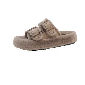 Puppytown Женские бесшумные тапочки на противоскользящей подошве молочный чай, цвет Milk Tea