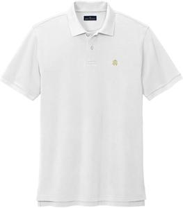 Классическая рубашка поло Brooks Brothers из хлопка пима, белая, размер L