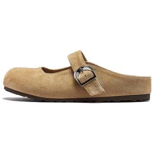 Сандалии с закрытым носком 3 см женские AGSDON, Apricot