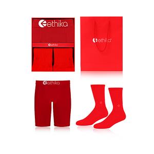 Мужские трусы-боксеры ETHIKA, красный