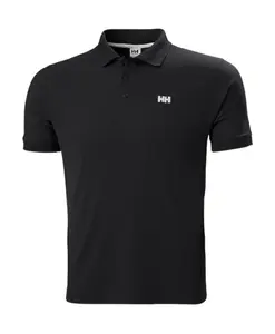 Черная рубашка поло Driftline Helly Hansen, черный