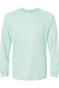Футболка с длинным рукавом Paragon Long Islander Performance, мятно-зеленый