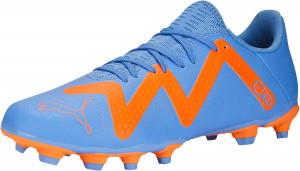 Футбольные бутсы Puma Future Play Firm для мужчин, искусственное покрытие, белый/синий/оранжевый