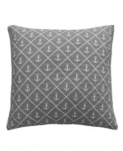 Наволочка Провинстаун-Шам, Европейский Levtex, белый/синий/серый