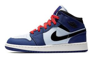 Кроссовки Jordan 1 Mid SE Deep Royal GS