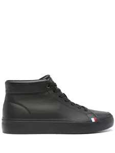 Tommy Hilfiger Modern lace-up leather sneakers, черный