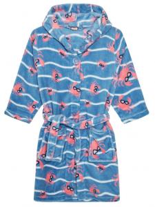 Халат 340128 M Playshoes, синий