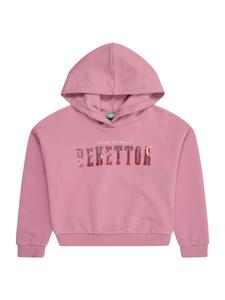 Толстовка UNITED COLORS OF BENETTON, розовый/темно-розовый