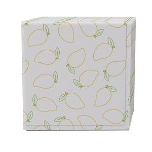 Набор салфеток из 4 шт., 100 % хлопок, 20x20 дюймов, дизайн Mango Outline.