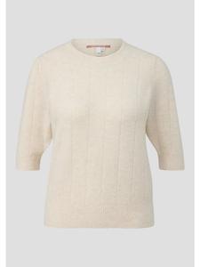 Вязаный свитер в цвете 02W0_cream QS