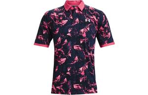 Рубашка поло Iso-Chill мужская розовая Under Armour, розовый