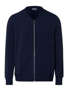 Толстовка с капюшоном на молнии Hanro  Natural Living, темно-синий