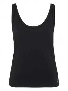 Топ с U-образным вырезом Ralph Lauren Collection, черный