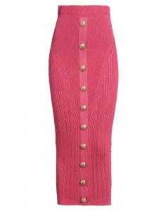 Юбка миди Balmain, пурпурный