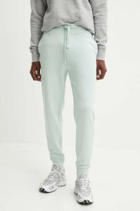 Хлопковые спортивные штаны HUGO, зеленый
