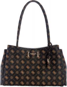 Сумка-переноска GUESS Carrie Quattro G Girlfriend, Espresso Logo
