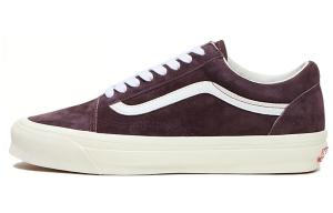 Кроссовки Vans Vault Og Old Skool Lx Pig Suede Wine