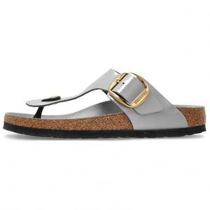 Gizeh Big Buckle шлепанцы Birkenstock, серый