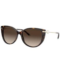 Женские солнцезащитные очки с низкой перемычкой, TF4178F 57 Tiffany & Co.