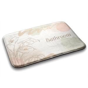 Коврик для ванной Tulup Geometrisch abstrakt, 75x1x75 см, белый