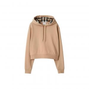 Burberry Толстовка SS24 женская мягкий желто-коричневый