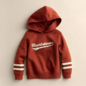 Графический худи для детей 4-12 лет Little Co. By Lauren Conrad, цвет red touchdown