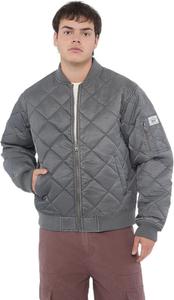 GUESS Originals стеганая куртка-бомбер, Jet Black Multi