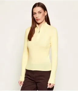 Шерстяной свитер MCOMOSCHEA slim fit Max&Co., желтый