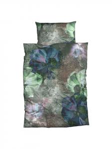 Постельное белье Freda в цвете зеленый петроль Traumschlaf, 155 x 220 + 80 x 80 см