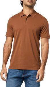 BOSS Мужская поло Regular Fit, Deep Sepia