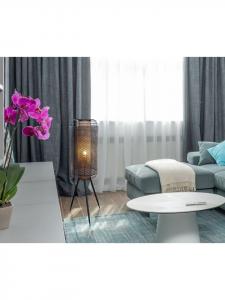 NOWA Напольная лампа "DENTON" черного цвета