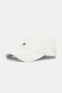 Кепка из вельвета с козырьком Adidas Originals, белый