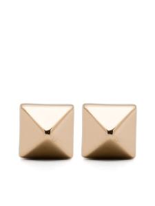 Пирамидальные серьги-гвоздики Eddie Borgo, золотой