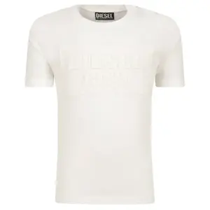 Футболка стандартного кроя Diesel, белый