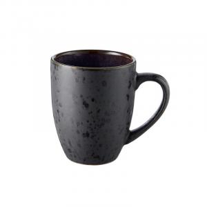 Кружка Gastro черная/темно-синяя с ручкой 0,30 л/высота: 10 см Bitz, голубовато-черный