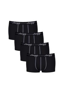 Упаковка из 4 шт. Hipster - шорты-боксеры для начинающих из хлопка Sloggi, черный