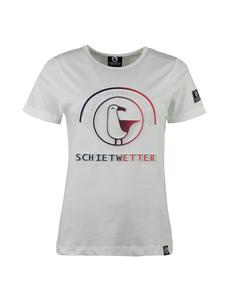 Футболка SCHIETWETTER Mara 3D Print, белый