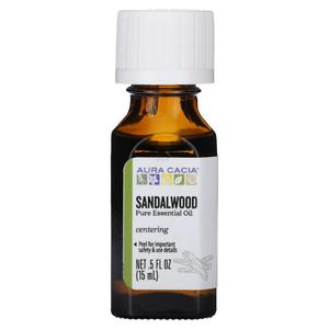 Aura Cacia Pure Эфирное масло сандалового дерева, 15 мл